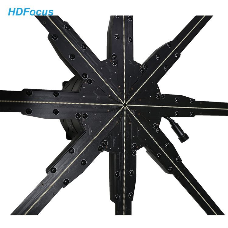 150cm 3d Holographic Led Fan